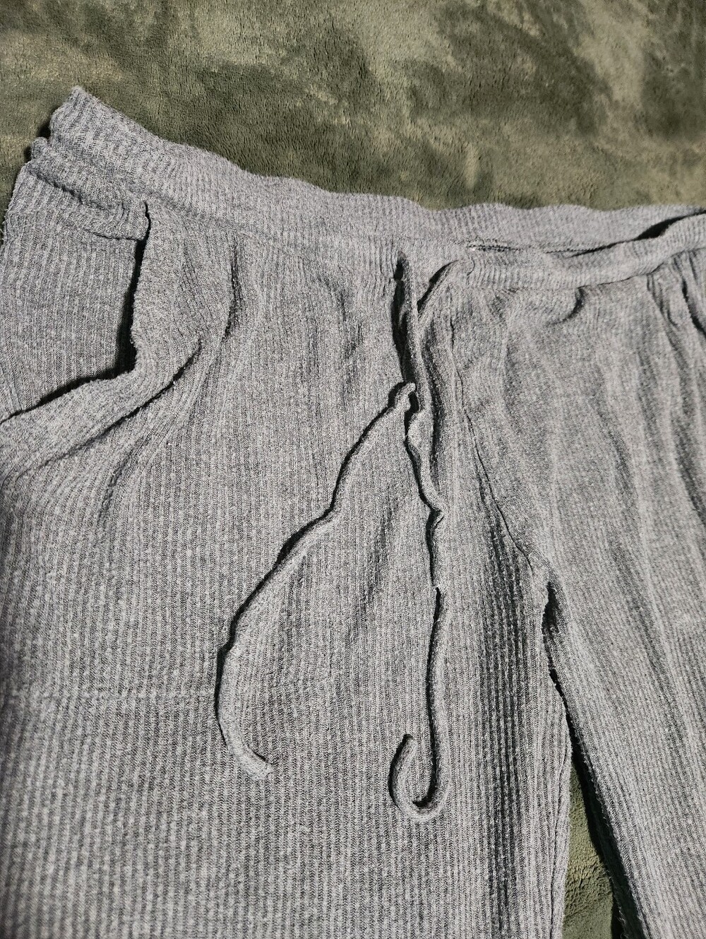 Auden Ribbed Soft Lounge Pants - Picture 2 of 3
